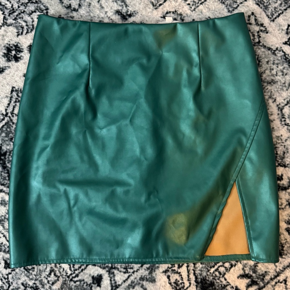 Bear Dance Teal Pencil Skirt